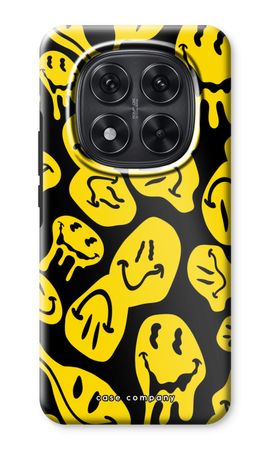 Melting smiley - Yellow