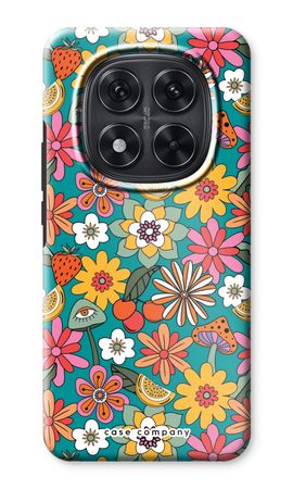 Retro Flowers N°2 - Blue