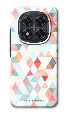 Coloured triangles pastel