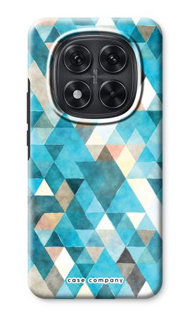 Coloured triangles blue