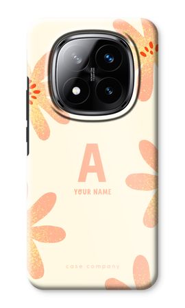 Peach Blossom Monogram