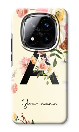 Flirty Flowers Monogram