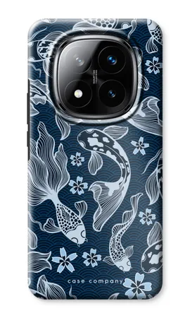 Midnight Koi, Wytrzymałe etui Xiaomi Redmi Note 14 Pro Plus