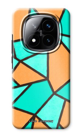 Målat glas - Orange