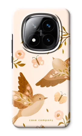 Fluttering Pair, Xiaomi Redmi Note 14 Pro Plus robust cover