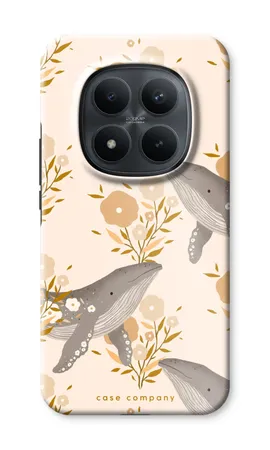Floral Whales, Xiaomi Redmi Note 15 Pro+ 5G tough case