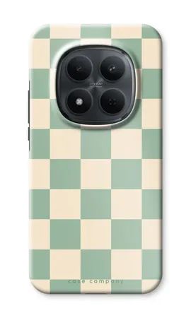 Checkered Mint, Xiaomi Redmi Note 15 Pro (5G) robuste Hülle