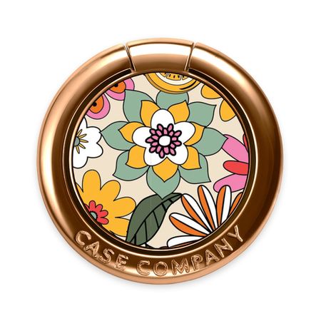 Retro Blumen N°2 - Gelb