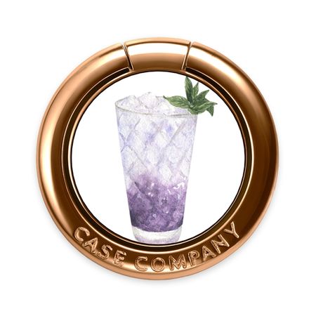 Violet cocktails