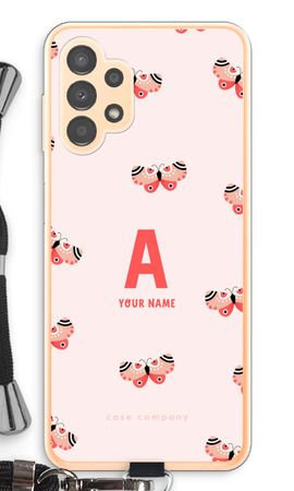 Rosy Butterflies Monogram