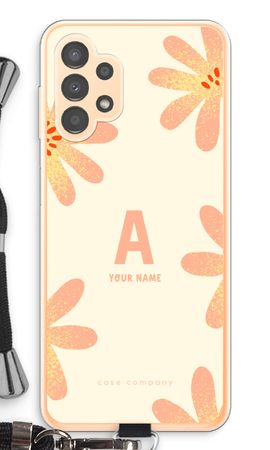 Peach Blossom Monogram