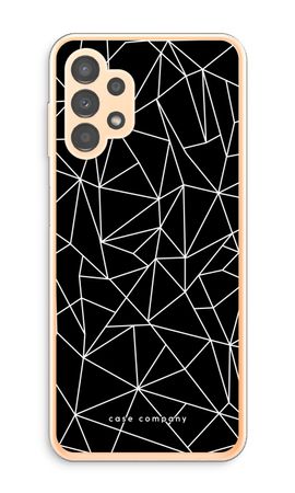 Weiße geometrische Linien