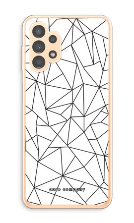 Schwarze geometrische Linien