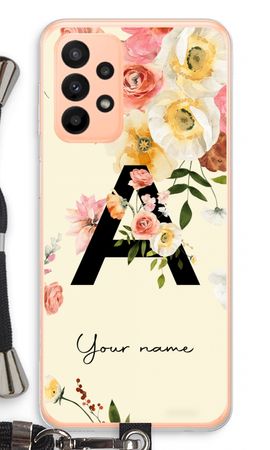 Flirty Flowers Monogram