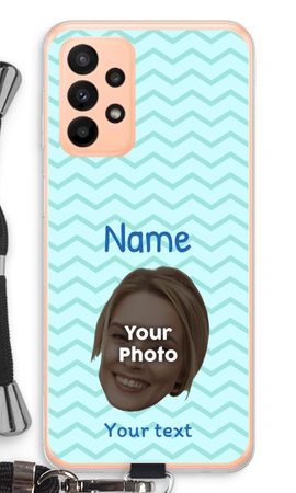 Personalized Face - Stripes Pattern