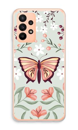 Butterfly in a floral world