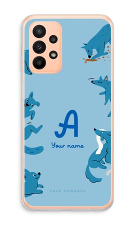 Playful Dogs Monogram