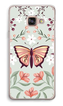 Butterfly in a floral world
