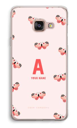 Rosy Butterflies Monogram