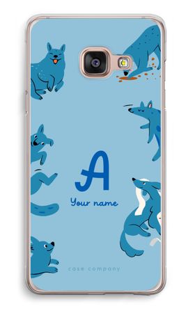 Playful Dogs Monogram