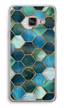 Hexagons in stained glass