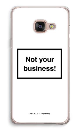 Not your business