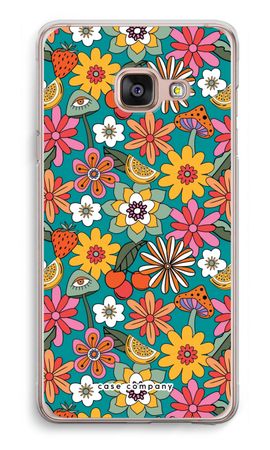 Retro Flowers N°2 - Blue