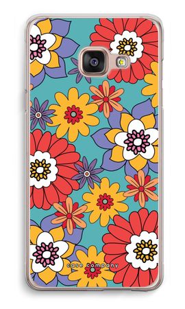 Retro Flowers - Blue