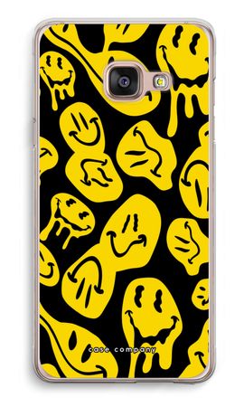 Smeltende smiley - Geel