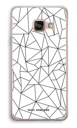 Geometric lines black