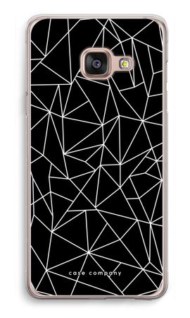 Geometric lines white