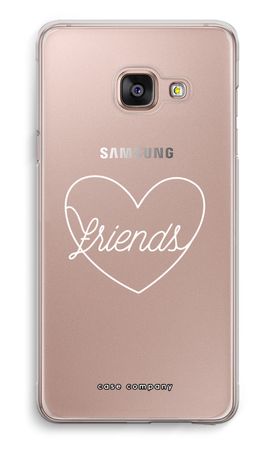 Friends heart pastel