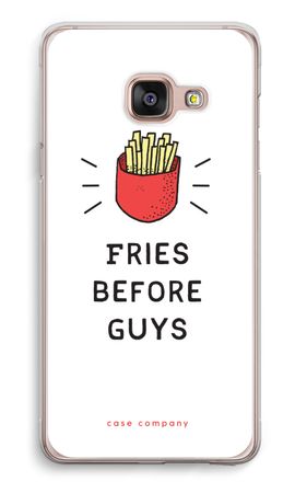 Fries before guys