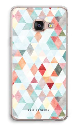 Coloured triangles pastel