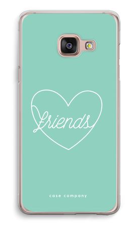 Friends heart pastel