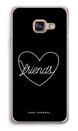 Friends heart black