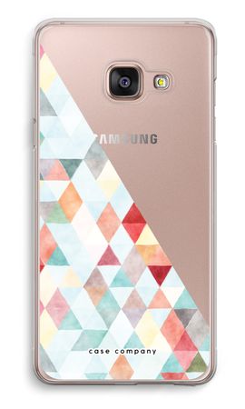 Coloured triangles pastel