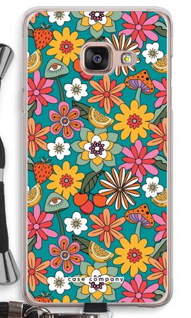 Retro Flowers N°2 - Blue