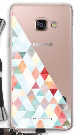 Coloured triangles pastel