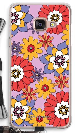 Retro Flowers - Purple