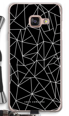 Geometric lines white