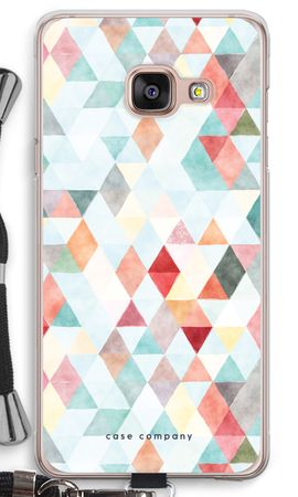 Coloured triangles pastel