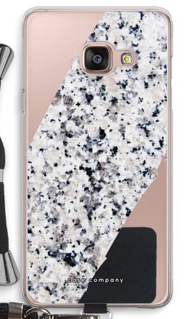 Speckled marble