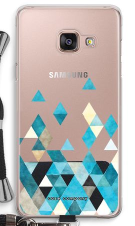 Coloured triangles blue