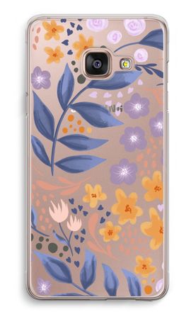 Flowers with blue leaves