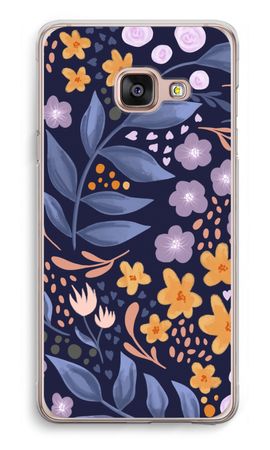 Flowers with blue leaves