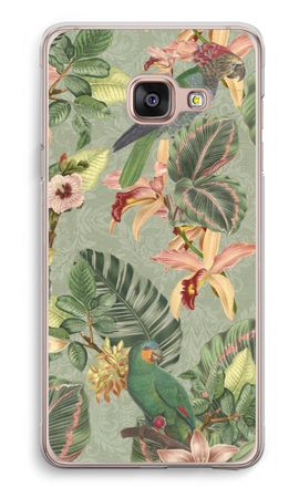 Tropical jungle parrot