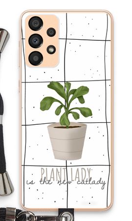 Houseplant on windowpane