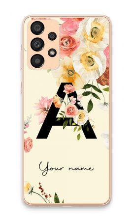 Flirty Flowers Monogram