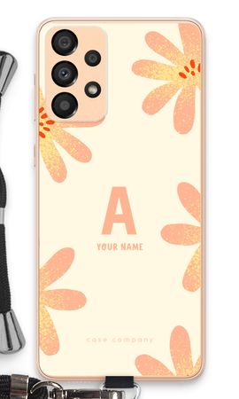 Peach Blossom Monogram